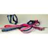 Collier sangle imprimee fermoir plastique l. 25-30cm Sellerie Canine Vendéenne 38715