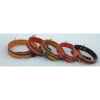 Collier droit cuir pl. fleur dble vachette 22 mm l. 50 cm Sellerie Canine Vendéenne 90003