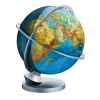 Globe géographique Colombus lumineux - modèle Planète Terre Panorama - sphère 30 cm-CO4230529