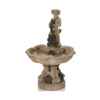 Fontaine Alsace Fountain, marbre vieilli combinés or -bs3103wwg
