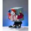 Automate - clown coincé dans un carton Automate Décoration Noël 653