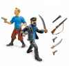 Coffret figurine tintin et capitaine haddock Plastoy 60871