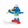 Figurine Schtroumpf sportif lanceur de javelot schleich-20744