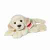 Peluche chien labrador couché 23 cm hermann 92707 5