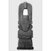 Statue maya 0.80 m aspect lisse Rochers Diffusion -ML 80