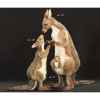 Peluche kangourou debout 175 avec son bébé et joey 120 cm Piutre -2411