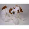 Peluche allongée fox terrier 60 cm Piutre -3276