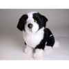 Peluche assise border collie 45 cm Piutre -1217