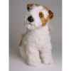 Peluche assise fox terrier 35 cm Piutre -3235