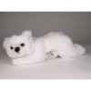 Peluche allongée ours polaire 35 cm Piutre -2118