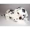 Peluche allongée dalmatien 30 cm Piutre -3234