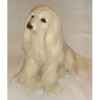 Peluche assise Lévrier Afghan 60 cm Piutre -294