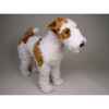 Peluche debout fox terrier 60 cm Piutre -3275