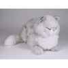 Peluche chat persan argenté dormant 40 cm Piutre -2437