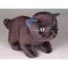 Peluche debout chaton 20 cm Piutre -2448