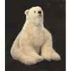 Peluche assise ours polaire 70 cm Piutre -2127