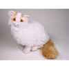 Peluche assise chat Turc de Van 45 cm Piutre -2316