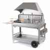 Barbecue etchalar inox sur chariot Le Marquier -BCI200