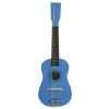 Guitare couleur bleu - 0342
