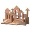 50 blocs bois naturel 35mm- Plan Toys 9739