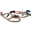 Circuit aiguillage rotatif en bois - Plan Toys 6215