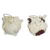 Les Petites Marie - Collection Boule, Lot de 2 boules Mouton et Vache