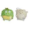 Les Petites Marie - Collection Boule, Lot de 2 boules Grenouille et Mouton